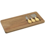 Kaasplank met mesjes - 37,5 x 17,5 cm image 0