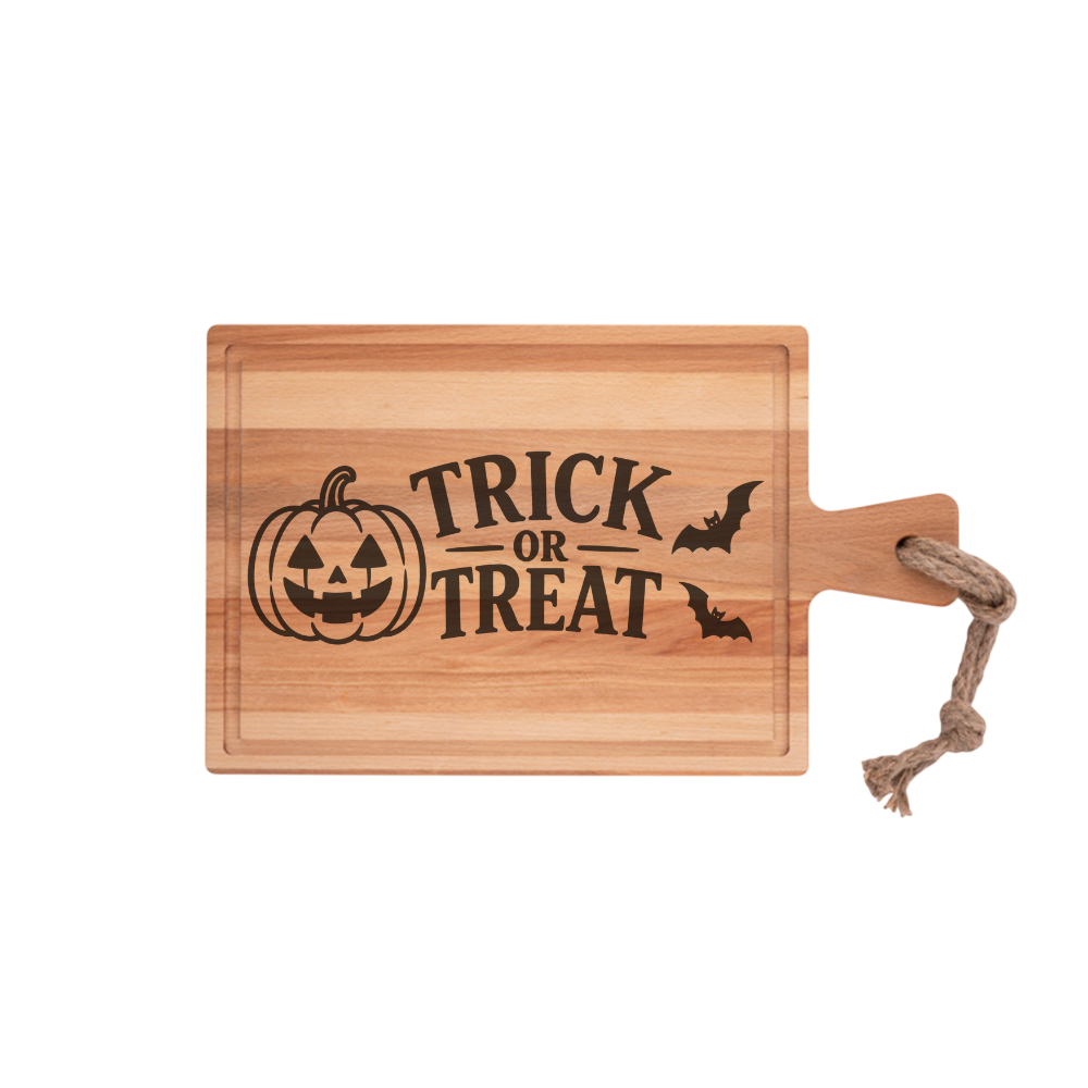 Halloween Trick or Treat Borrelplank Rechthoek 40x20cm