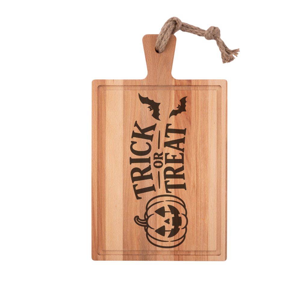 Halloween Trick or Treat Borrelplank Rechthoek 40x20cm