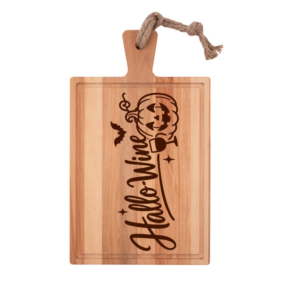 Halloween Hallo-wine Borrelplank Rechthoek 40x20cm