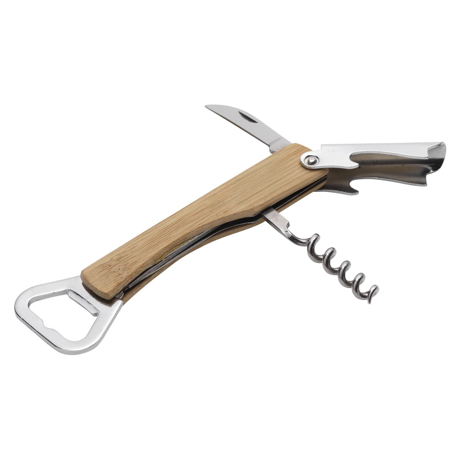 4-in-1 flesopener en kurkentrekker image 0