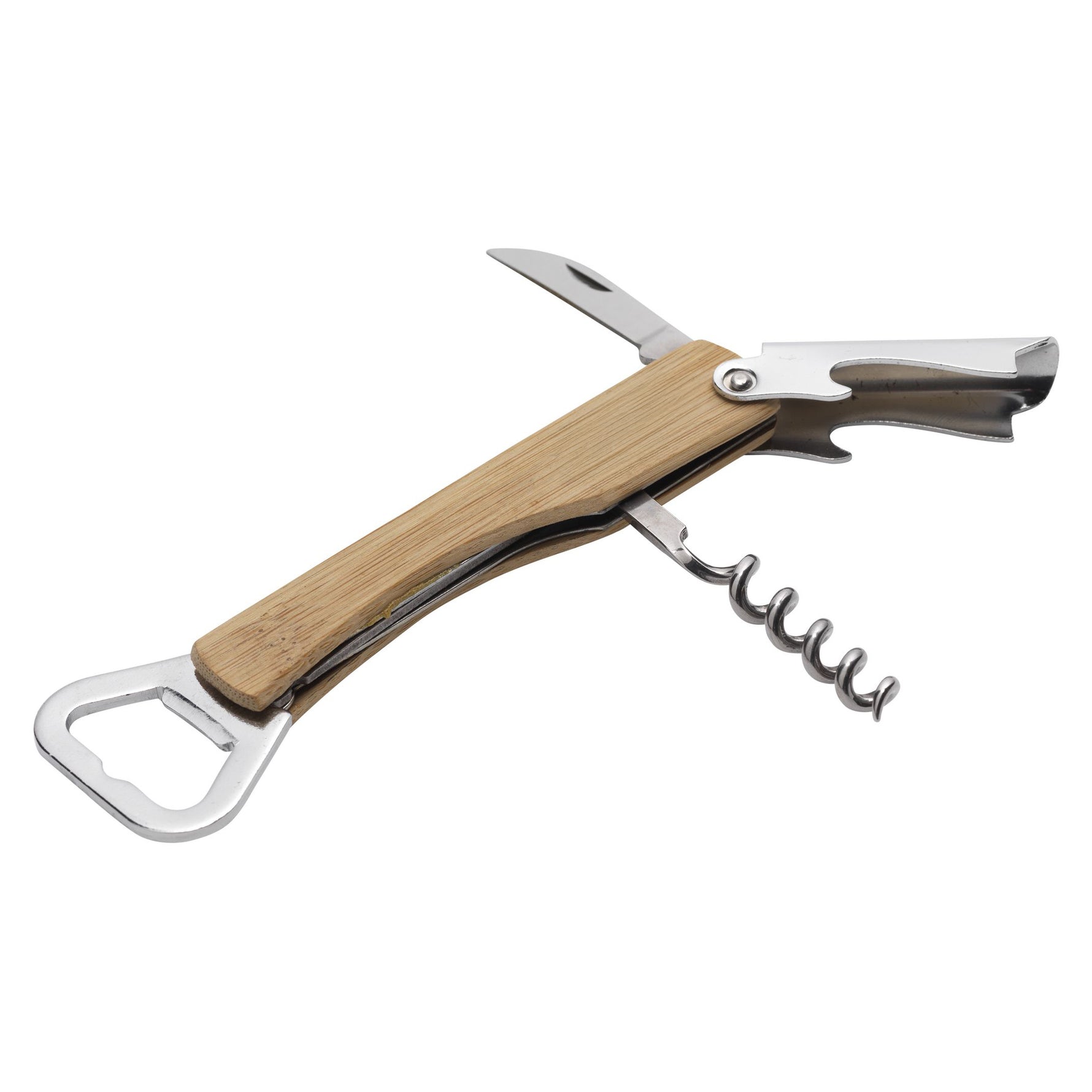 4-in-1 flesopener en kurkentrekker image 0